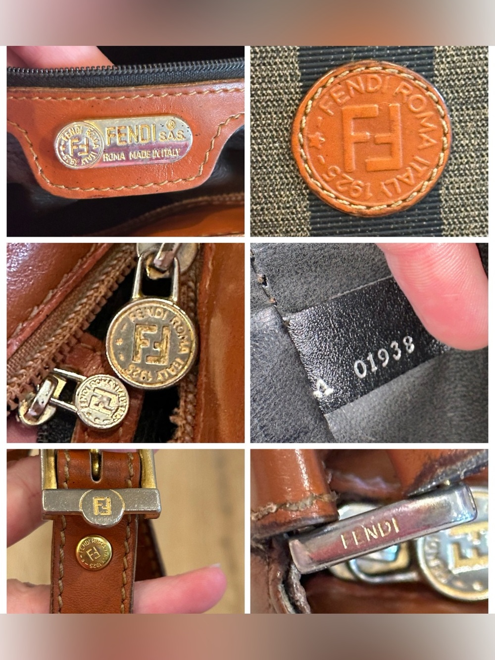 Fendi Pequin Vintage Bucket Bag - Picture 3 of 15